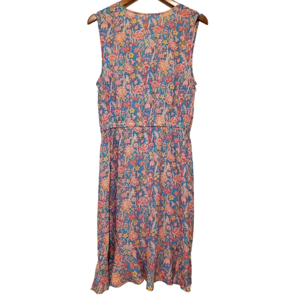 Anthropologie - Plenty By Tracy Reese Botonical Flutter Hem Dress Size Medium - Picture 3 of 13